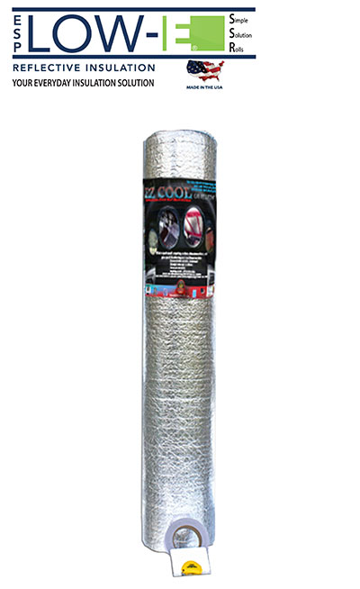 4'x100' EZ Cool Car Vehicle Insulation Kit Includes 400SqFt Insulation 100' Tape